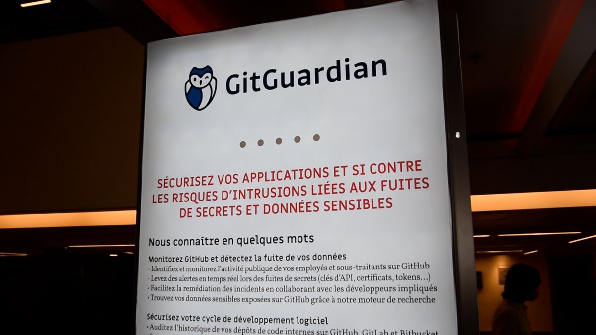 GitGuardian - Stand Assises de la sécurité 2021 (© Alexandre Boero pour Clubic)