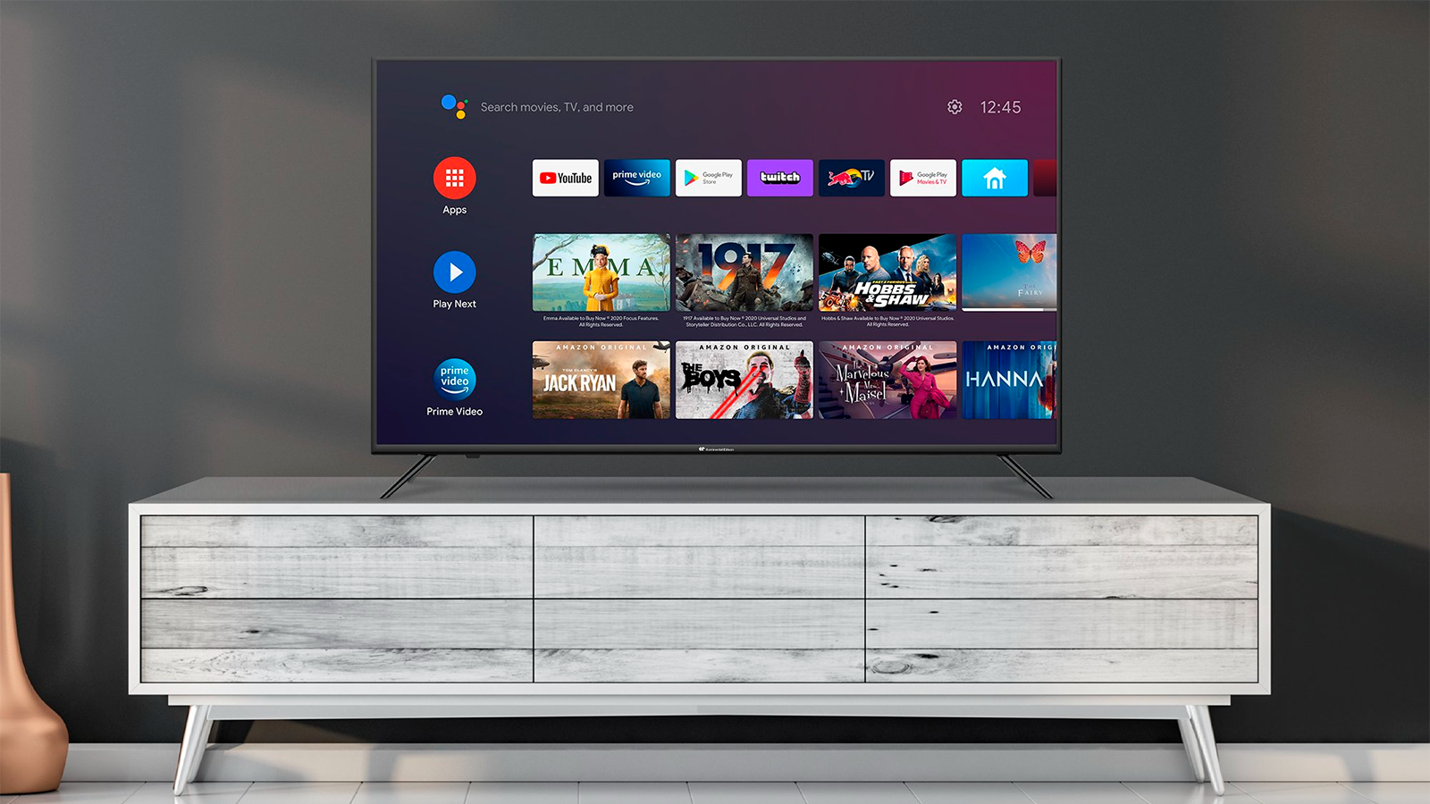 Une TV 4K Continental Edison