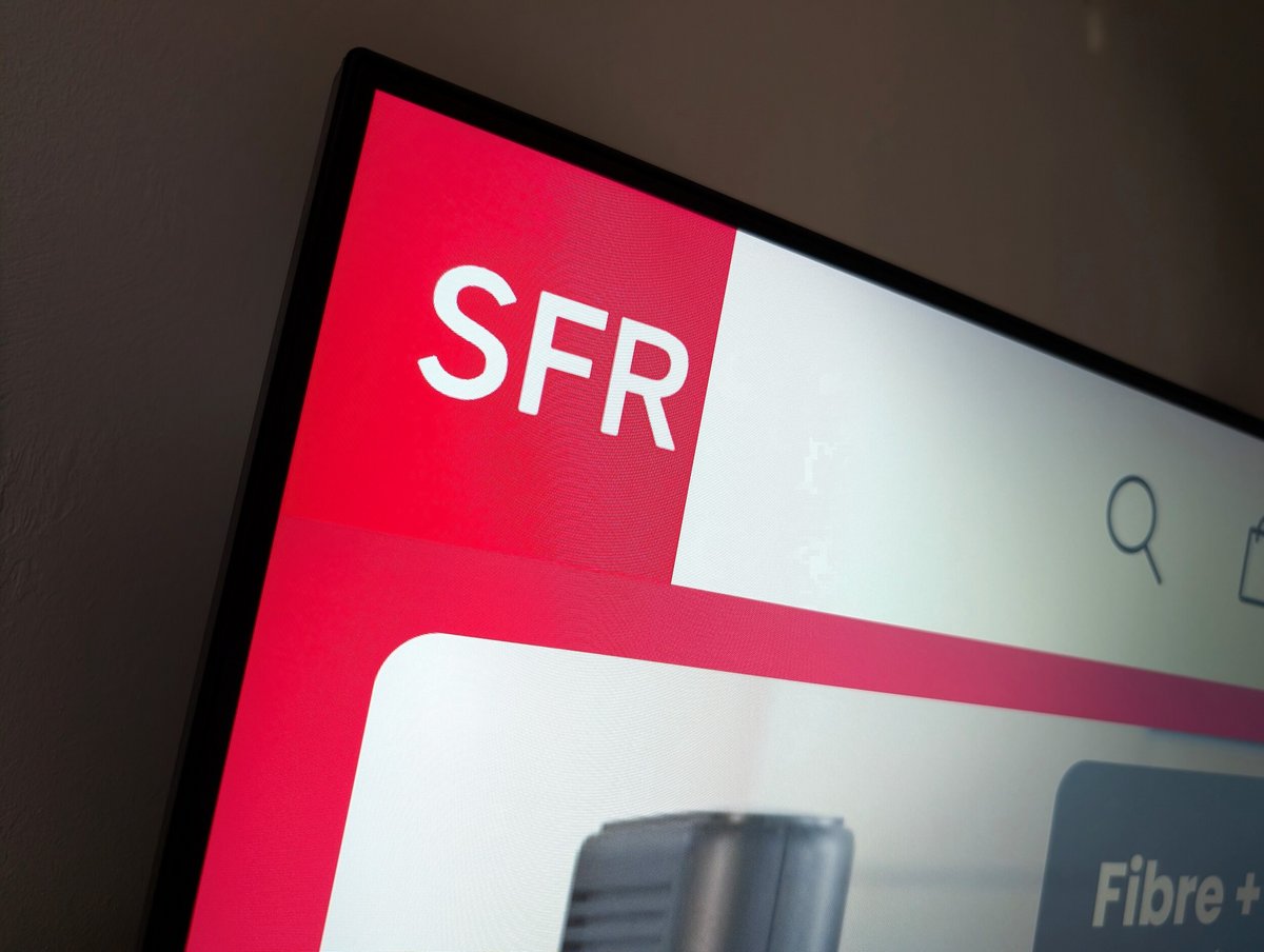 Une petite photo du site de SFR © Alexandre Boero / Clubic