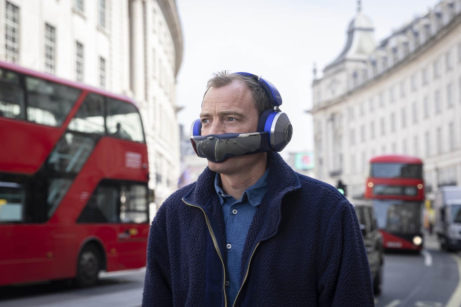 Le Dyson Zone offre un look... spécial ! ©Dyson