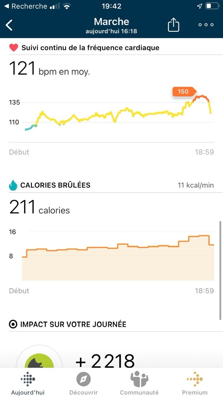 Appli Fitbit - Résumé activité 4