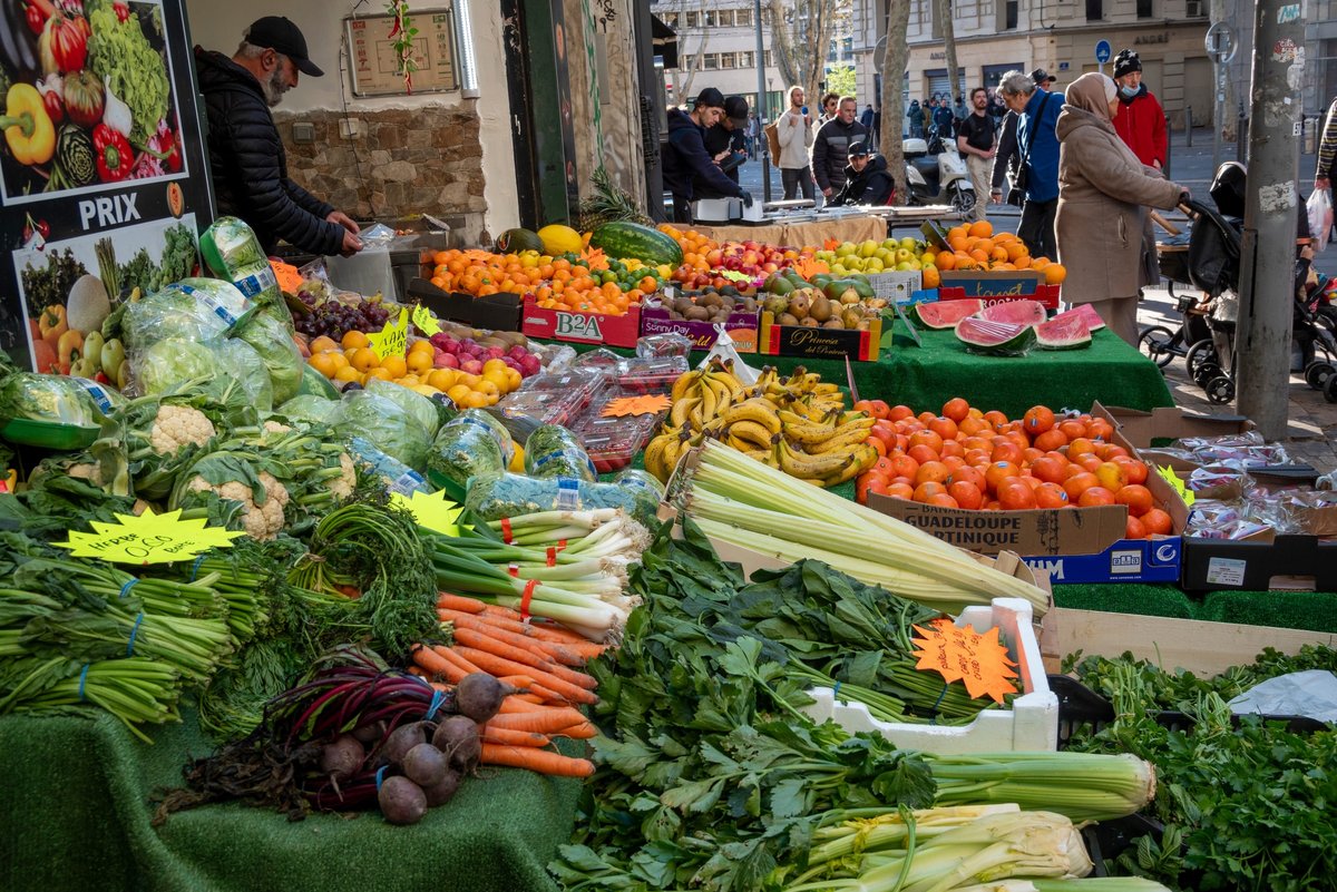 Un aperçu du quartier de Noailles à Marseille © Juan Antonio Orihuela / Shutterstock.com