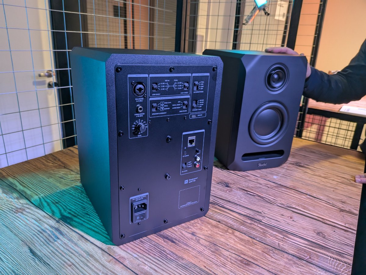Les nouvelles enceintes studio de Teufel. ©Nicolas Guyot pour Clubic