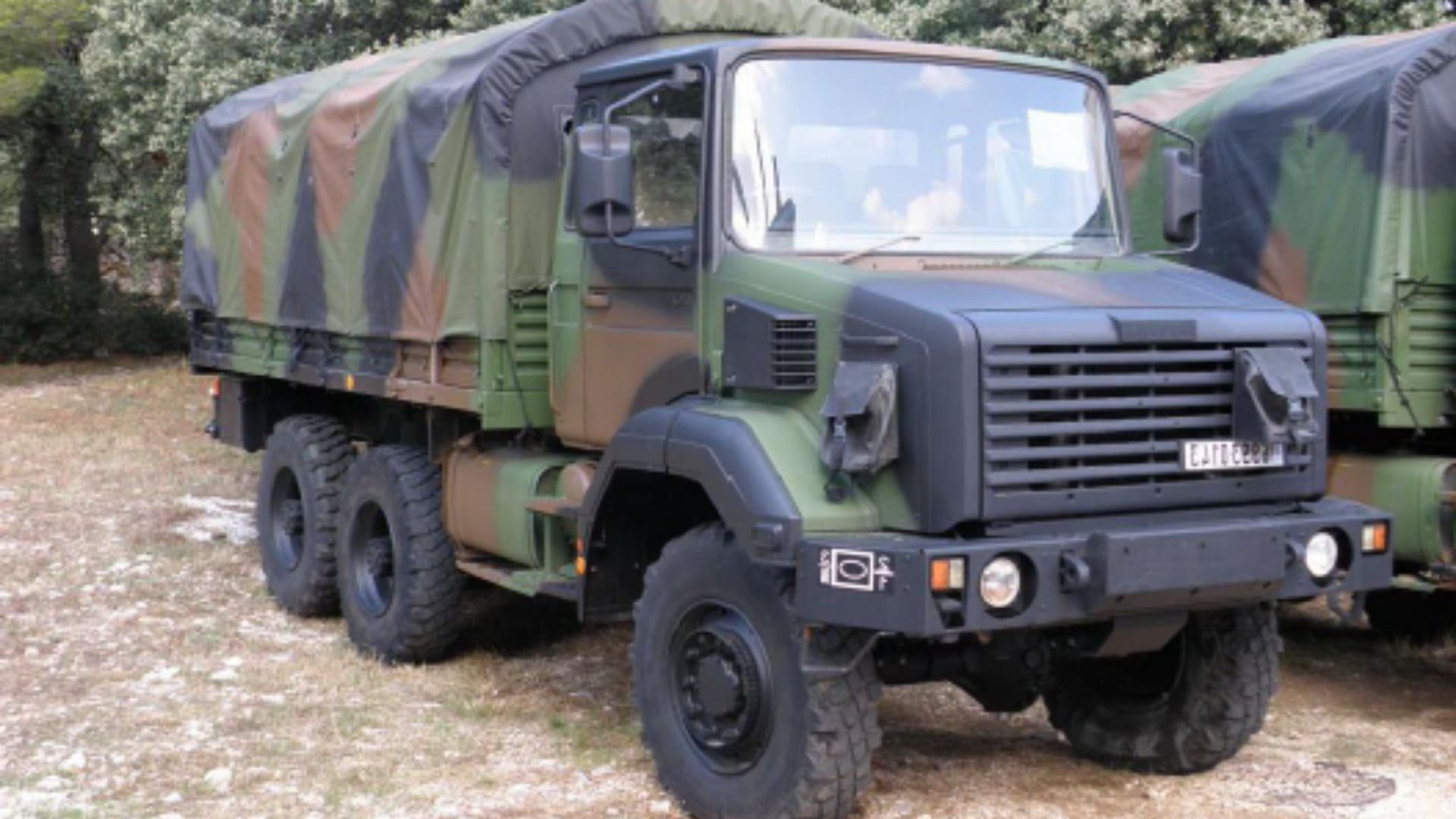 Le GBC 180, un véhicule tactique 6 x 6, est destiné à être remplacé par un modèle plus récent et plus robuste © Armée de Terre/Défense