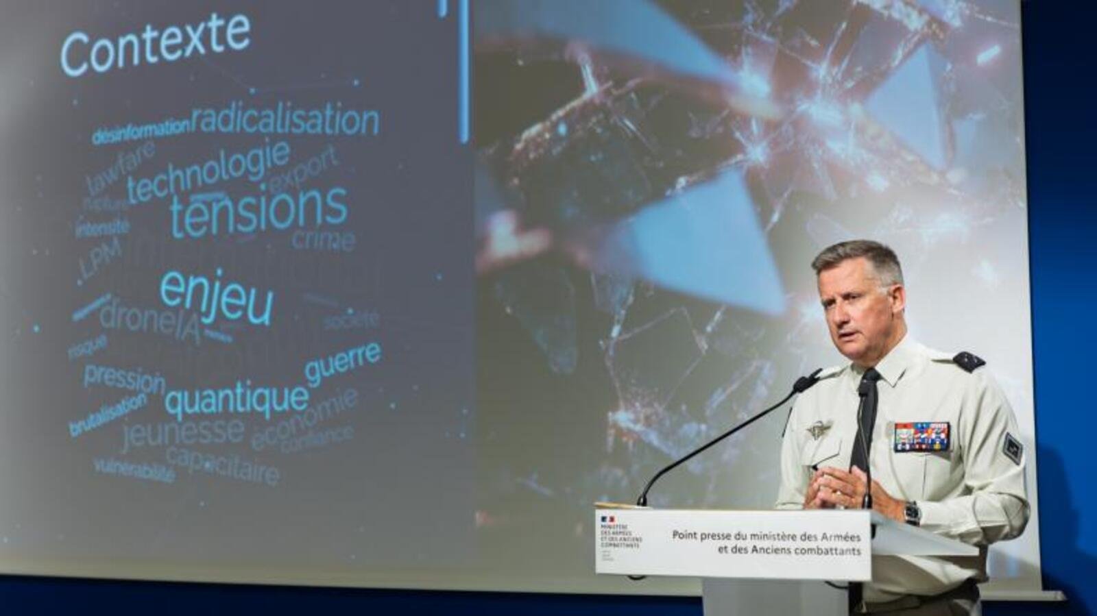 Le général Aymeric Bonnemaison. © Christian Hamilcaro / Défense / DICoD