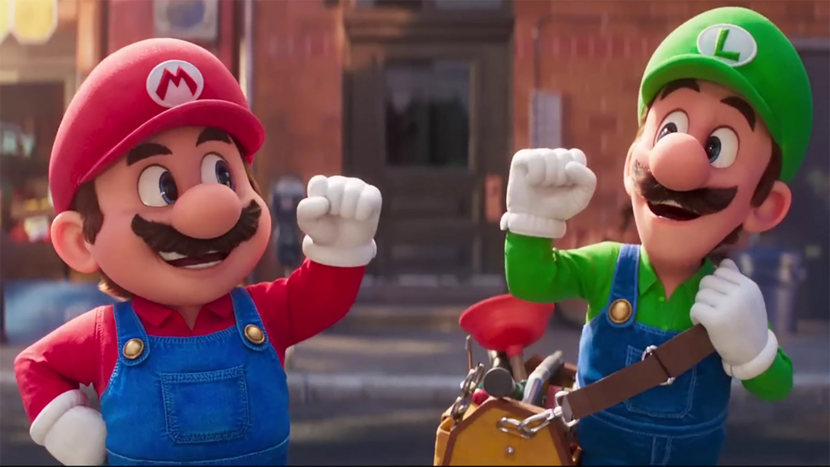 Image promotionnelle pour le film Super Mario Bros.