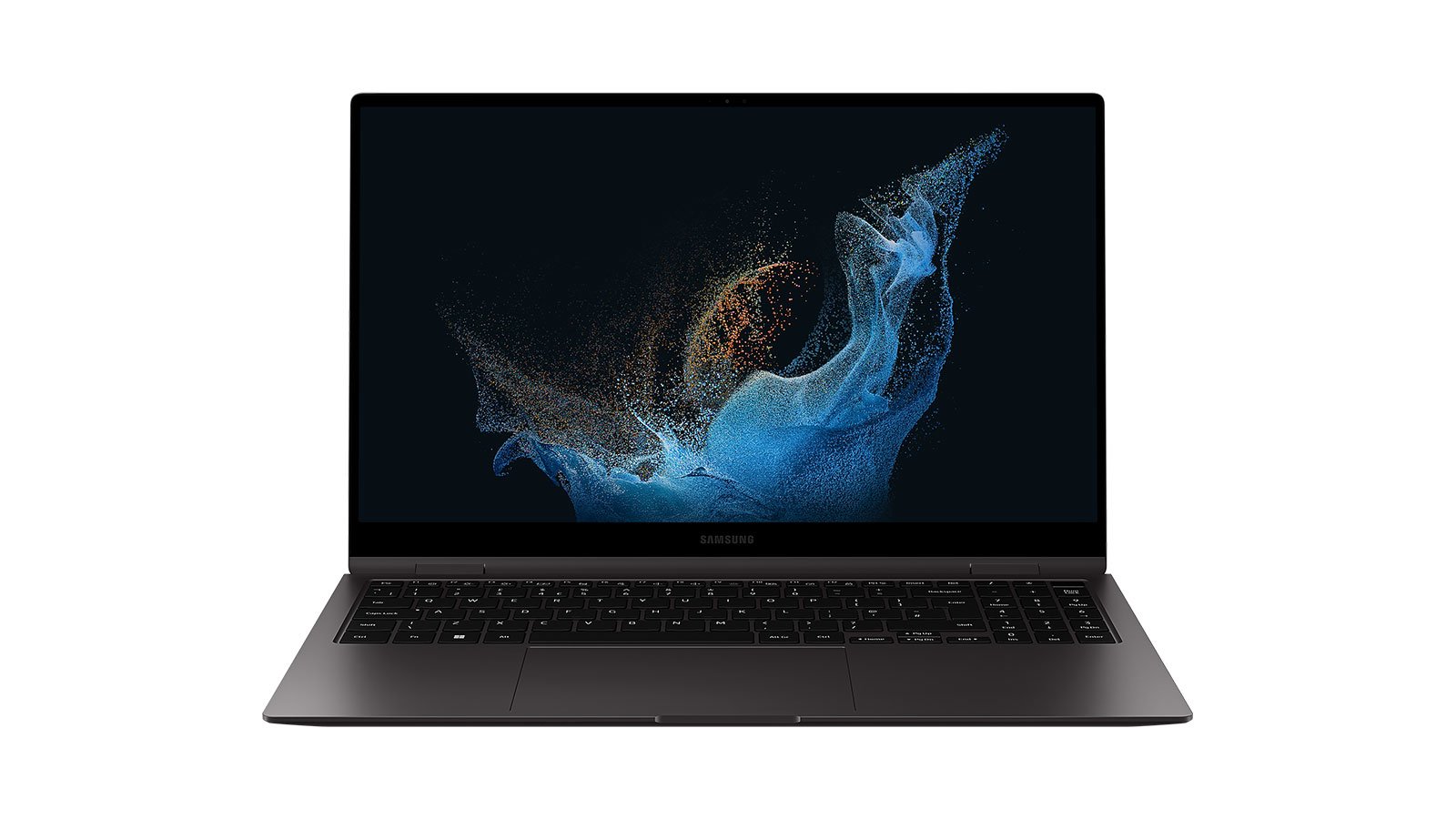 Un bel ordinateur portable bien équipé