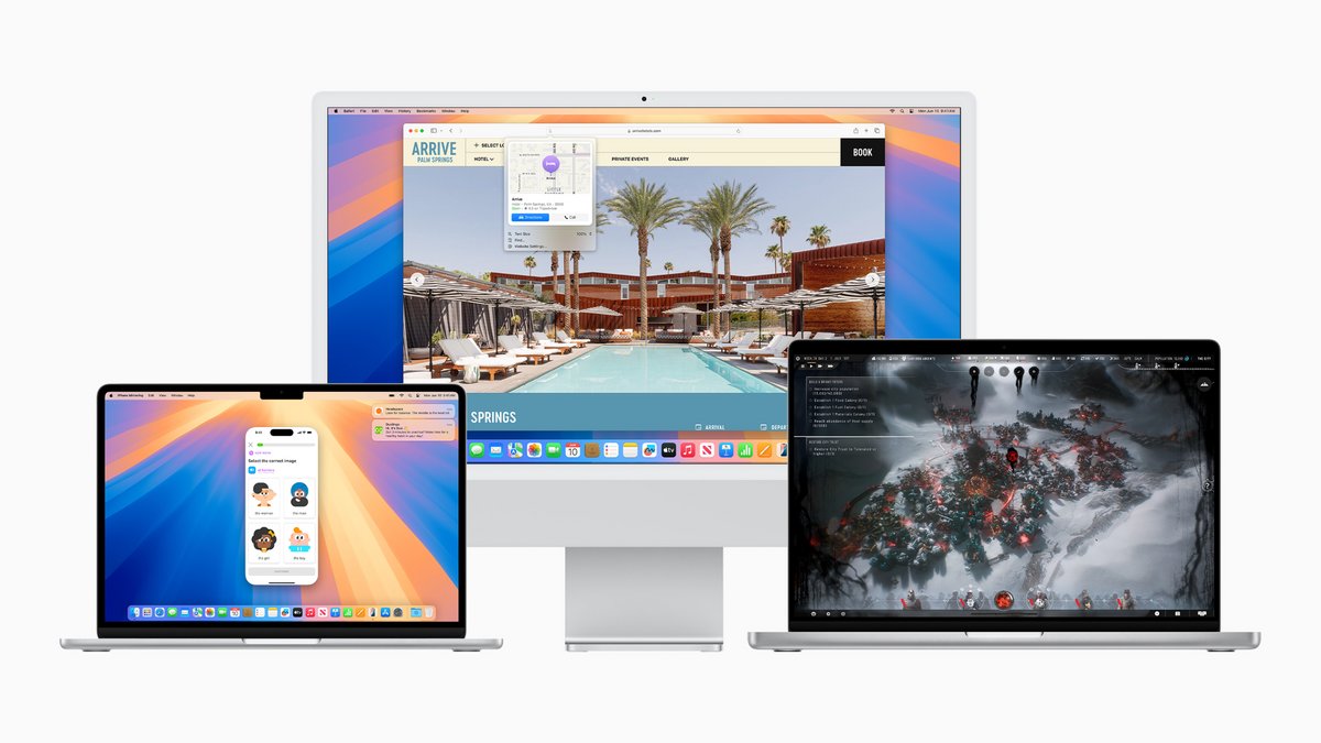 Découvrez en avant première le nouveau système macOS © Apple