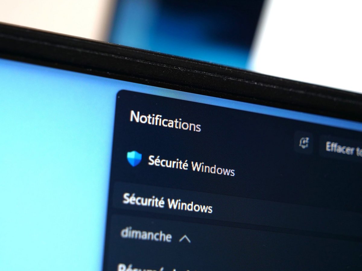 L'onglet Notifications sur Windows 11 © Alexandre Boero / Clubic