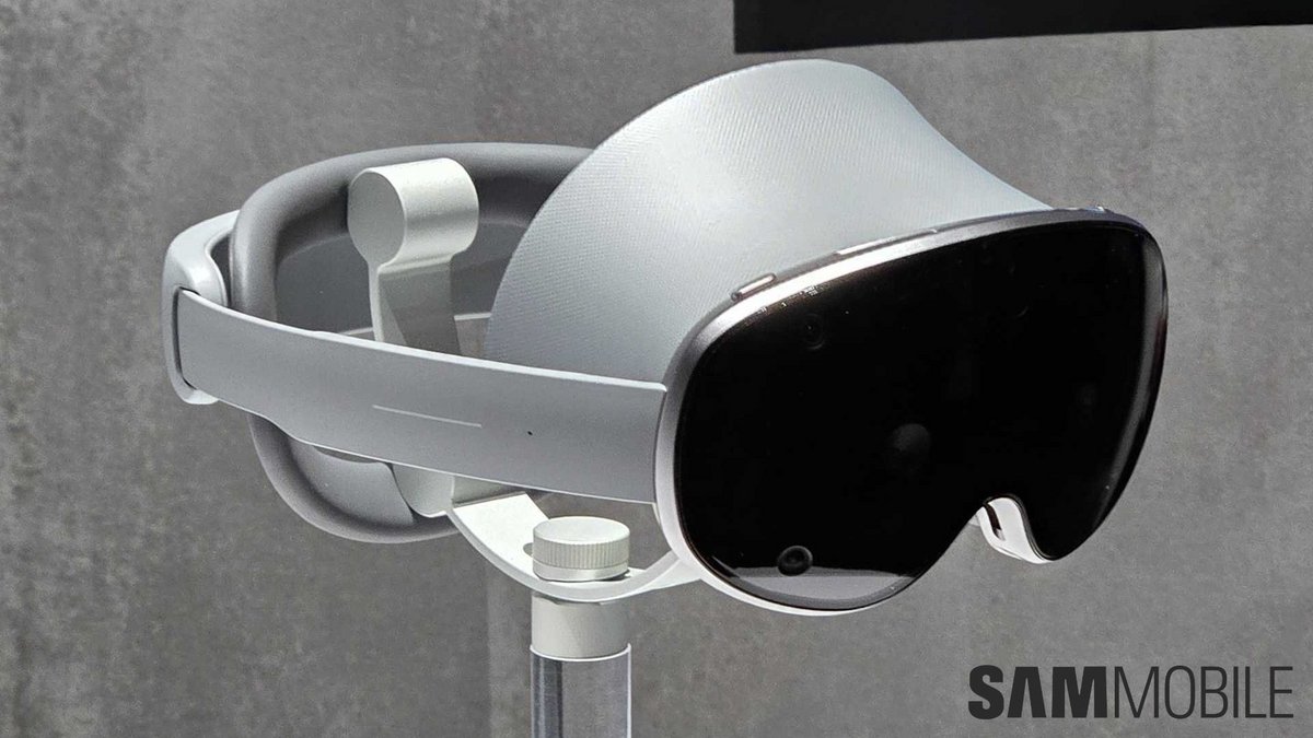 Le premier casque Samsung sous Android XR. Comme un air de déjà-vu ? © SamMobile