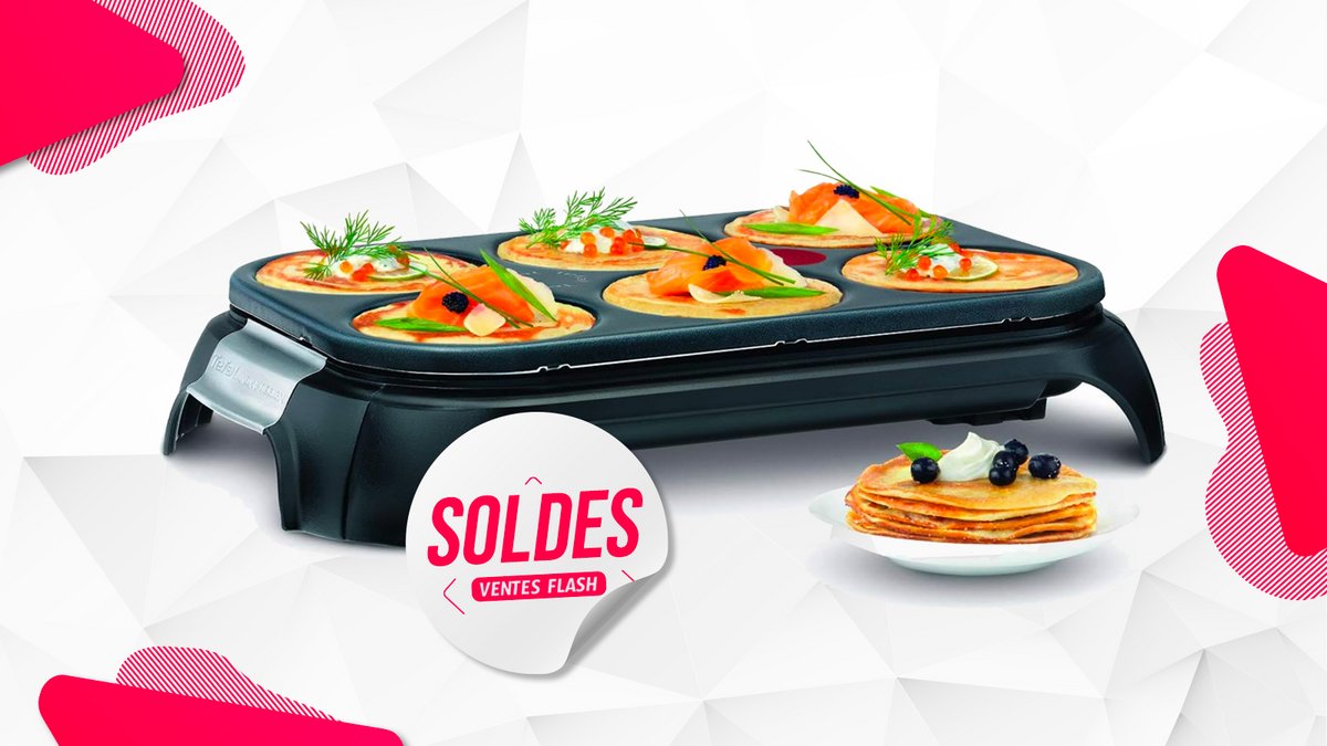 crêpière électrique Tefal soldes