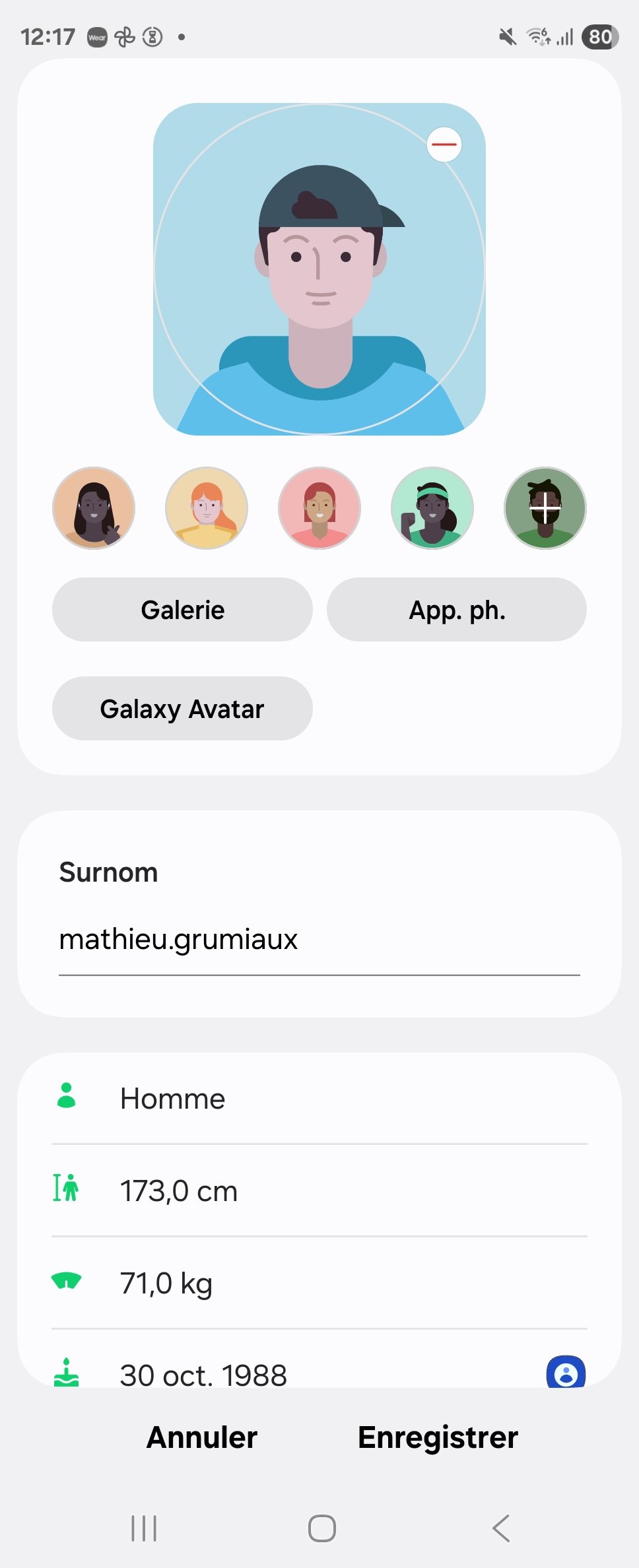 Samsung Galaxy Watch 8 Profil Coach