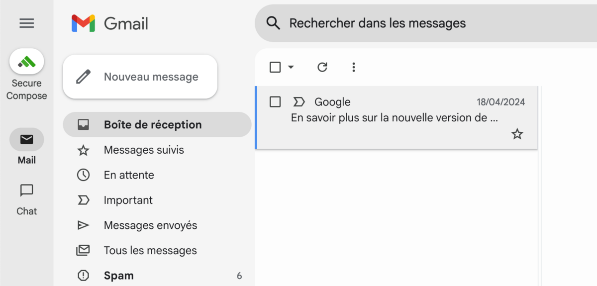 FlowCrypt - Intégration à Gmail