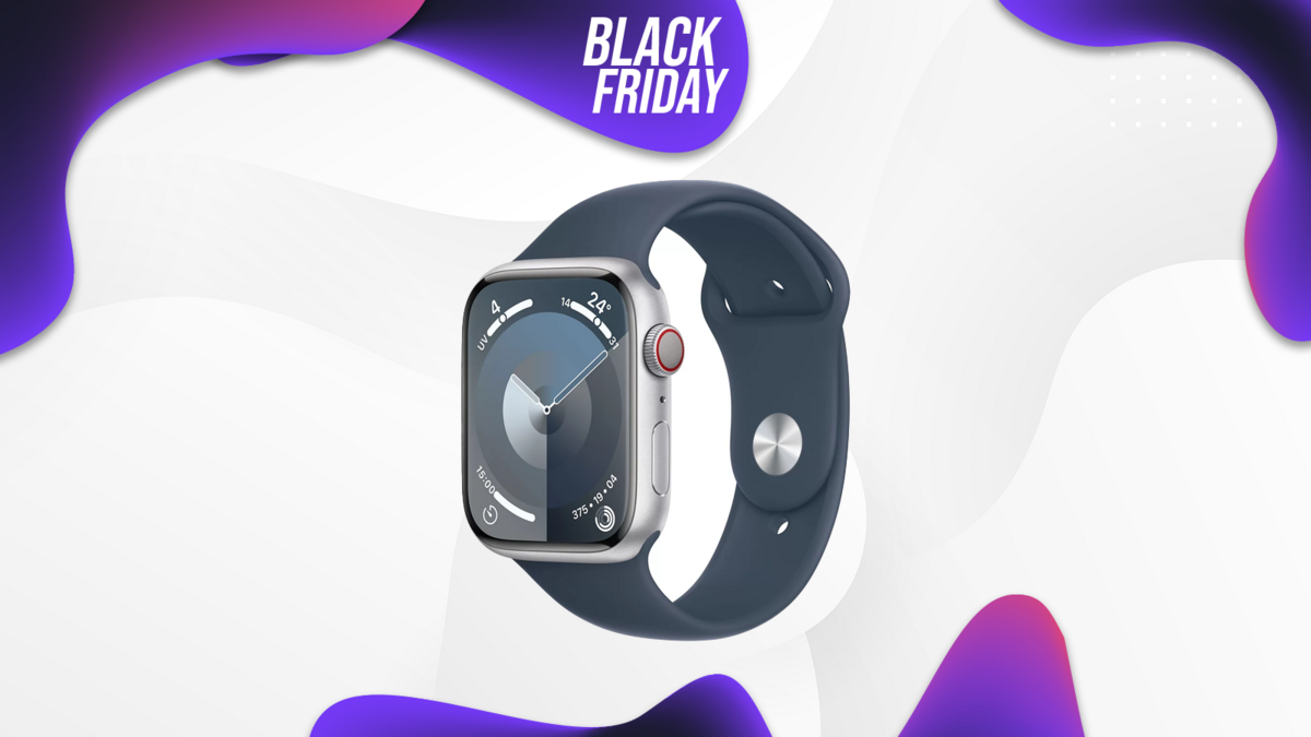 Pour le Black Friday chez Boulanger, l'Apple Watch Series 9 passe de 539 € à 399 €. © Clubic