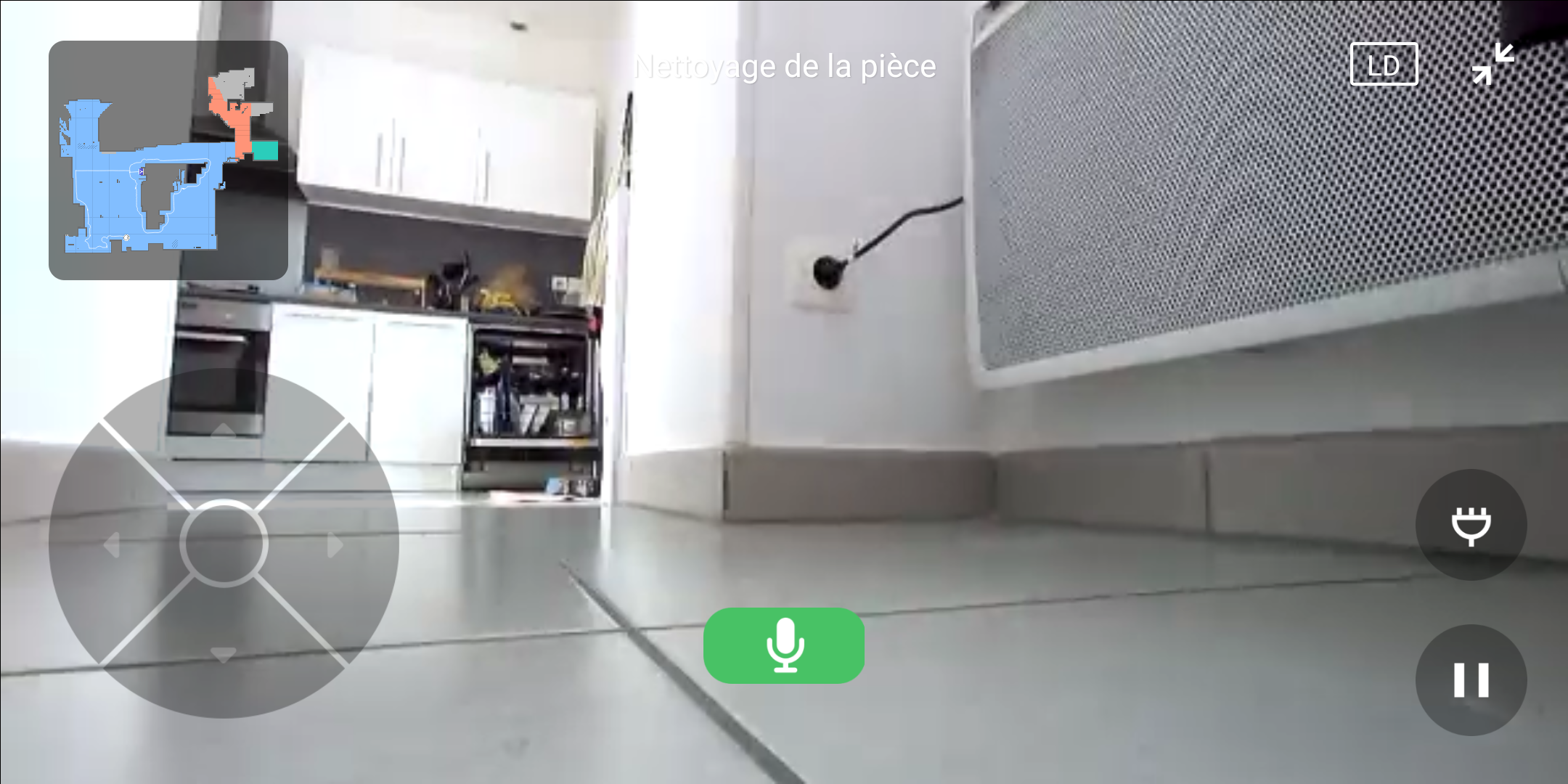 Le Roborock S7 se déplace très intelligemment chez vous.