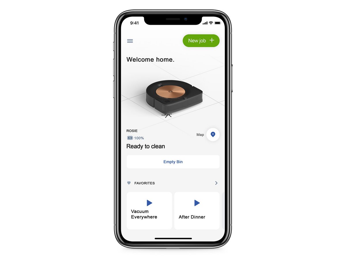 Nouvelle application iRobot Home © iRobot