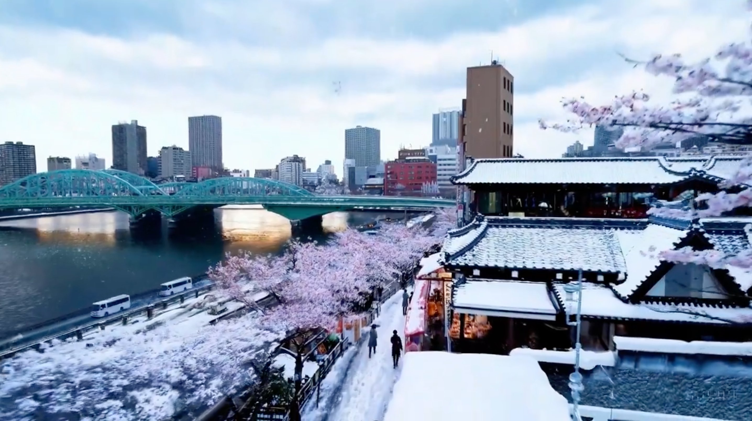 Le début d'une animation générée par Sora © Capture Clubic - OpenAI