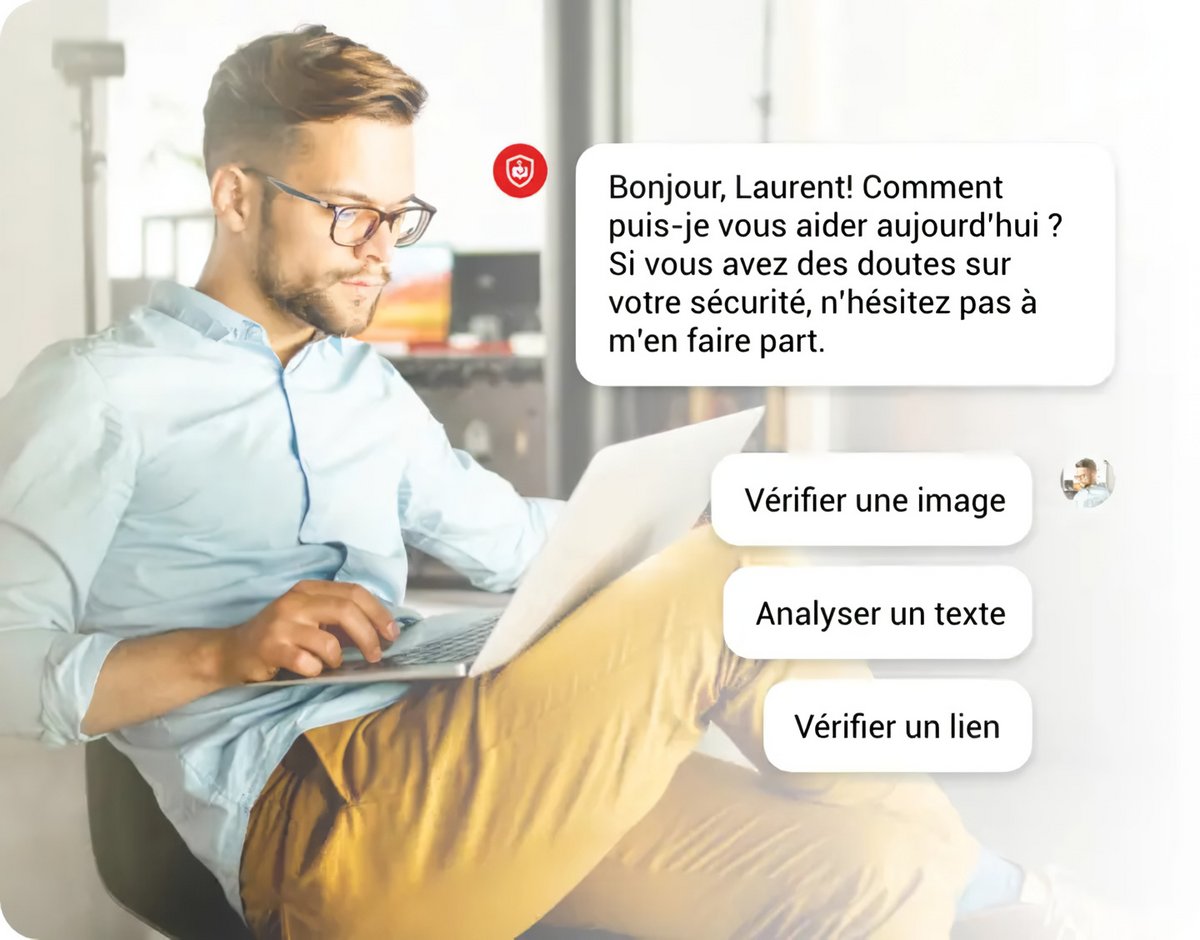 Un doute sur la légitimité du prestataire qui vous contacte ? Bitdefender Scamio vérifie pour vous © Bitdefender