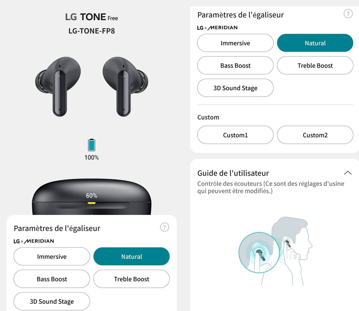 LG Tone Free FP8