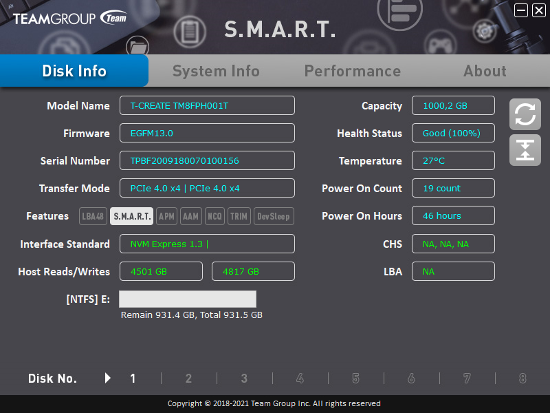 Teamgroup T-Create Classic PCIe 4.0