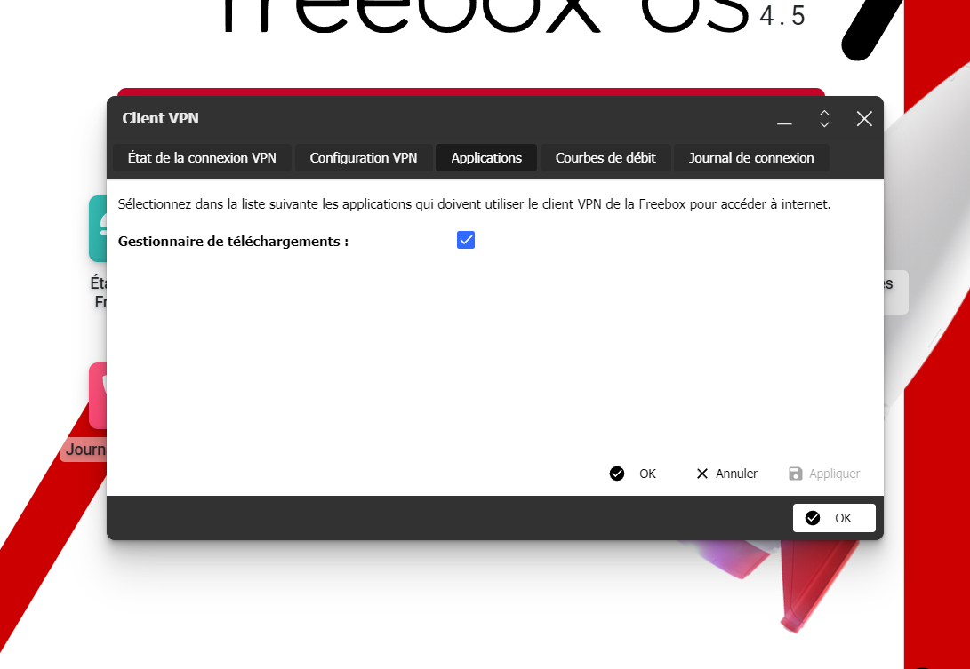 NordVPN - Freebox