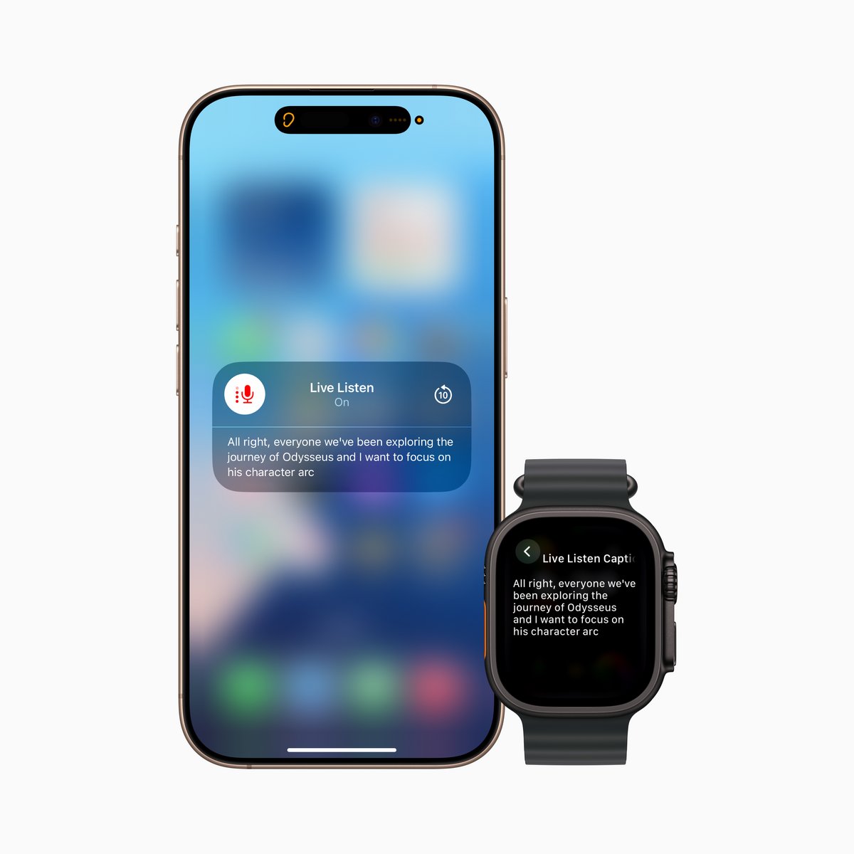 Apple Accessibilité 2025 Captions Watch