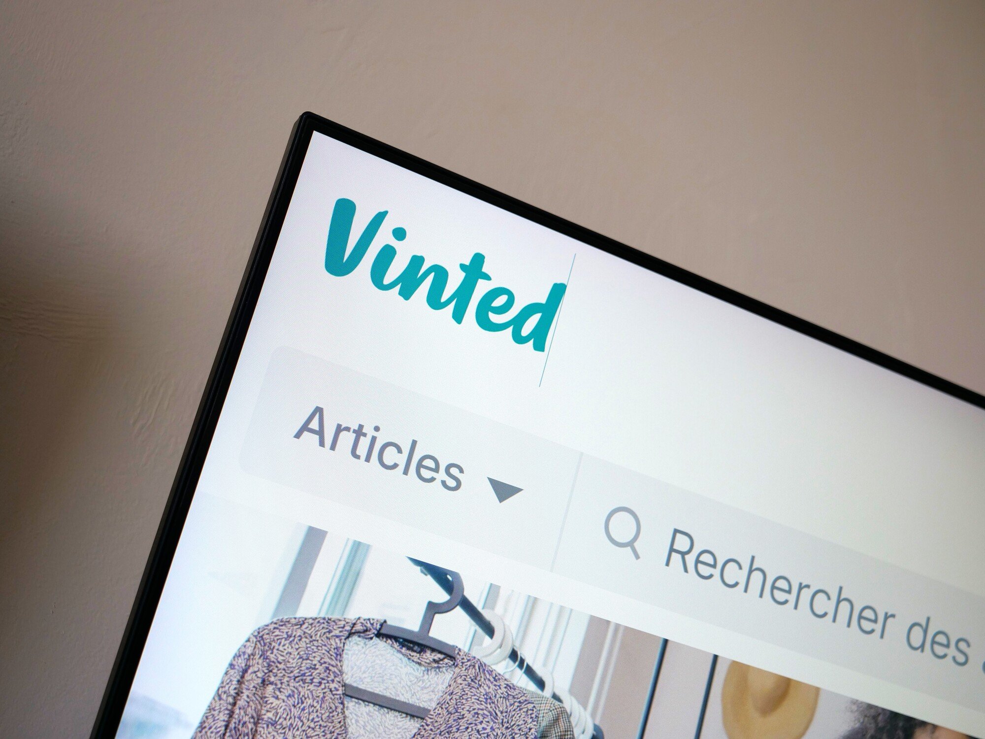 Le site de Vinted © Alexandre Boero / Clubic