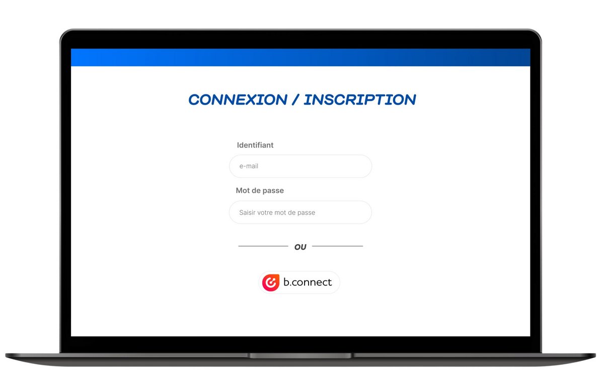 Voici à quoi ressemble b.connect sur PC. © b.connect