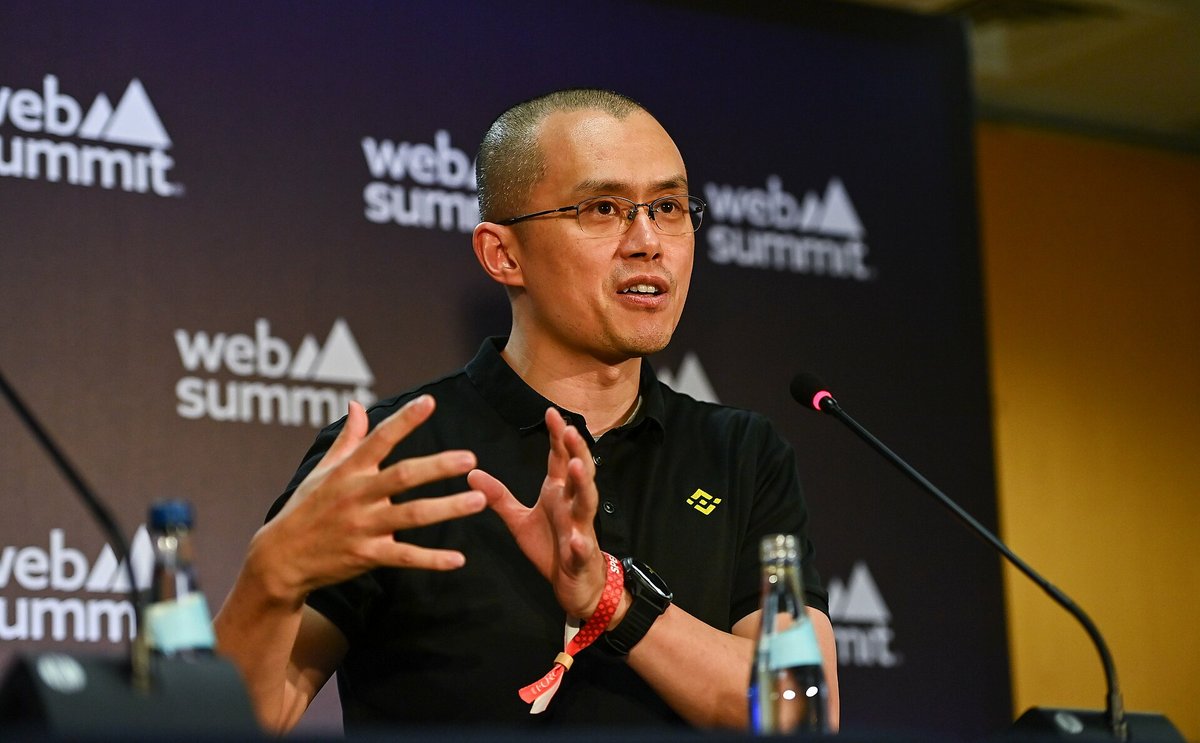 Changpeng Zhao (CZ) le désormais ex-patron de Binance © Wikimedia Commons