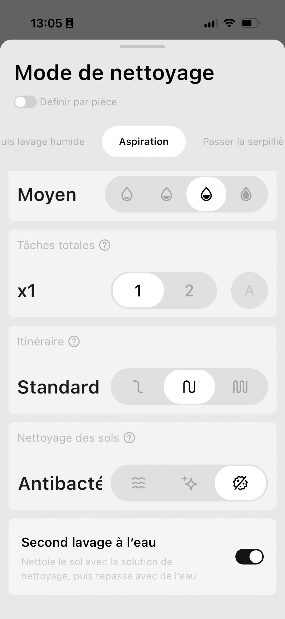 DJI Romo Tache nettoyage 3