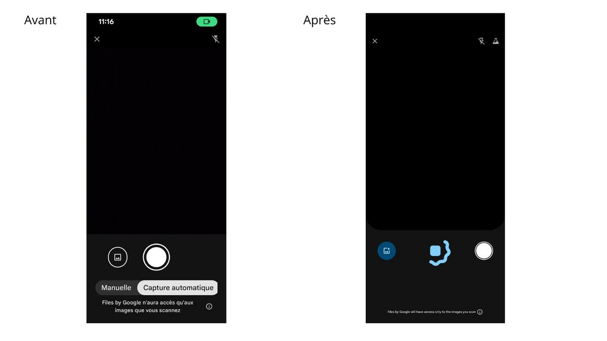 Le scanner de documents Android se refait une beauté. ©Google / 9To5Google
