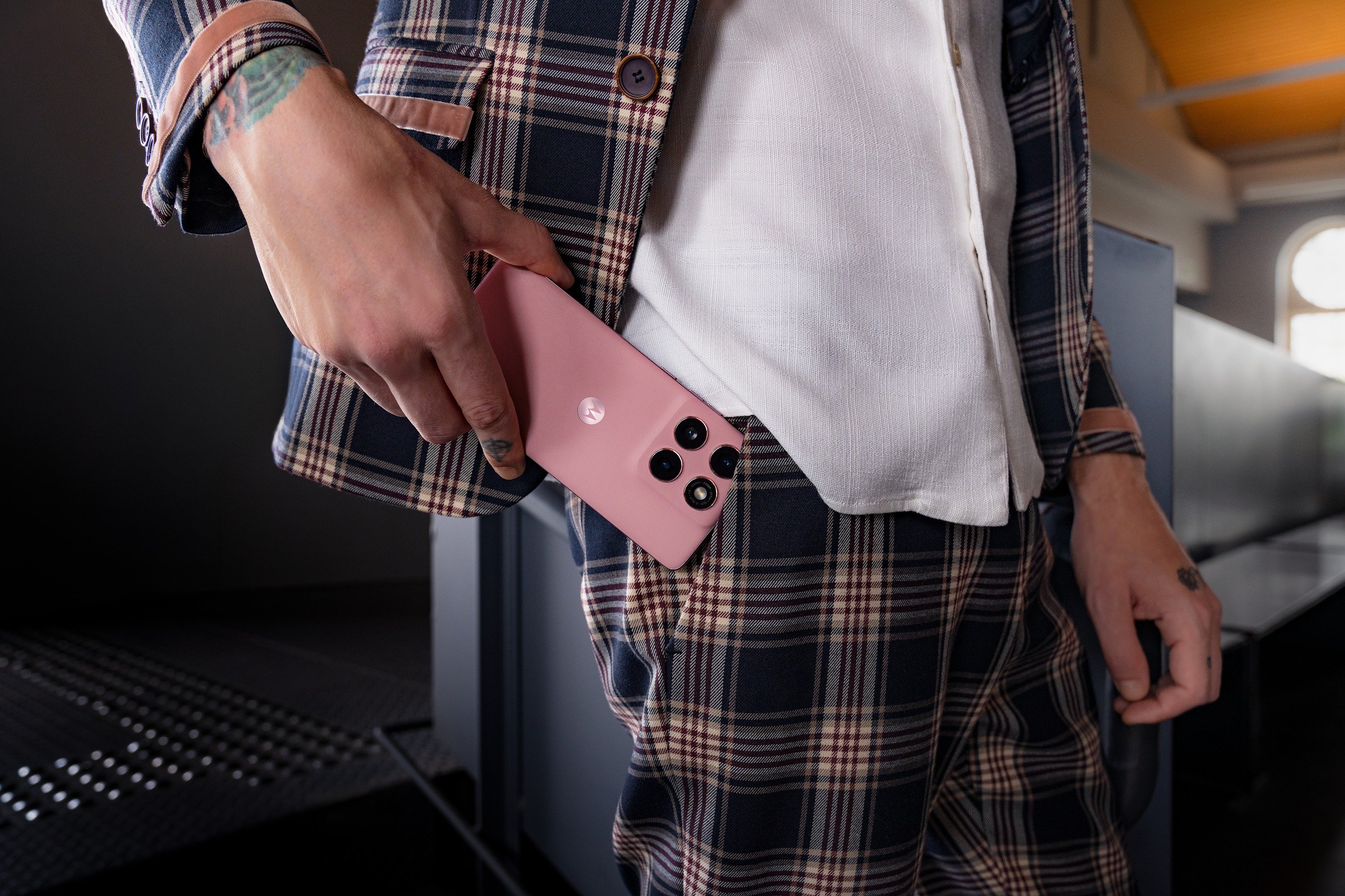 Le Motorola Edge 60 Fusion. ©Motorola