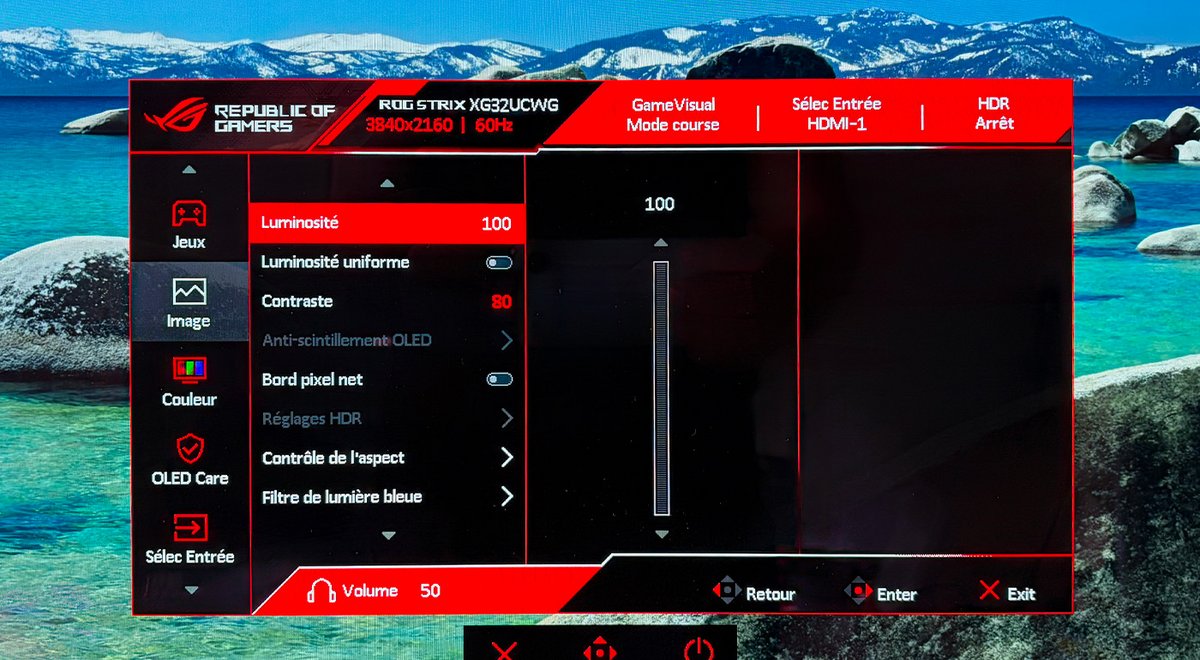 La luminosité uniforme est très pratique. ©Charles Gouin-Peyrot pour Clubic