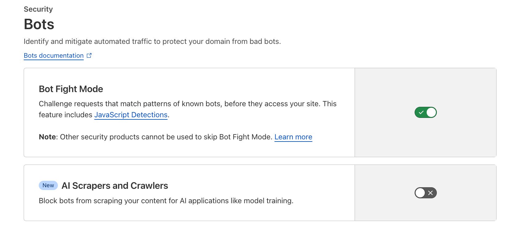 Cloudflare lutte contre les robots qui forment les modèles d'IA, en proposant une fonctionnalité en un clic © Cloudeflare