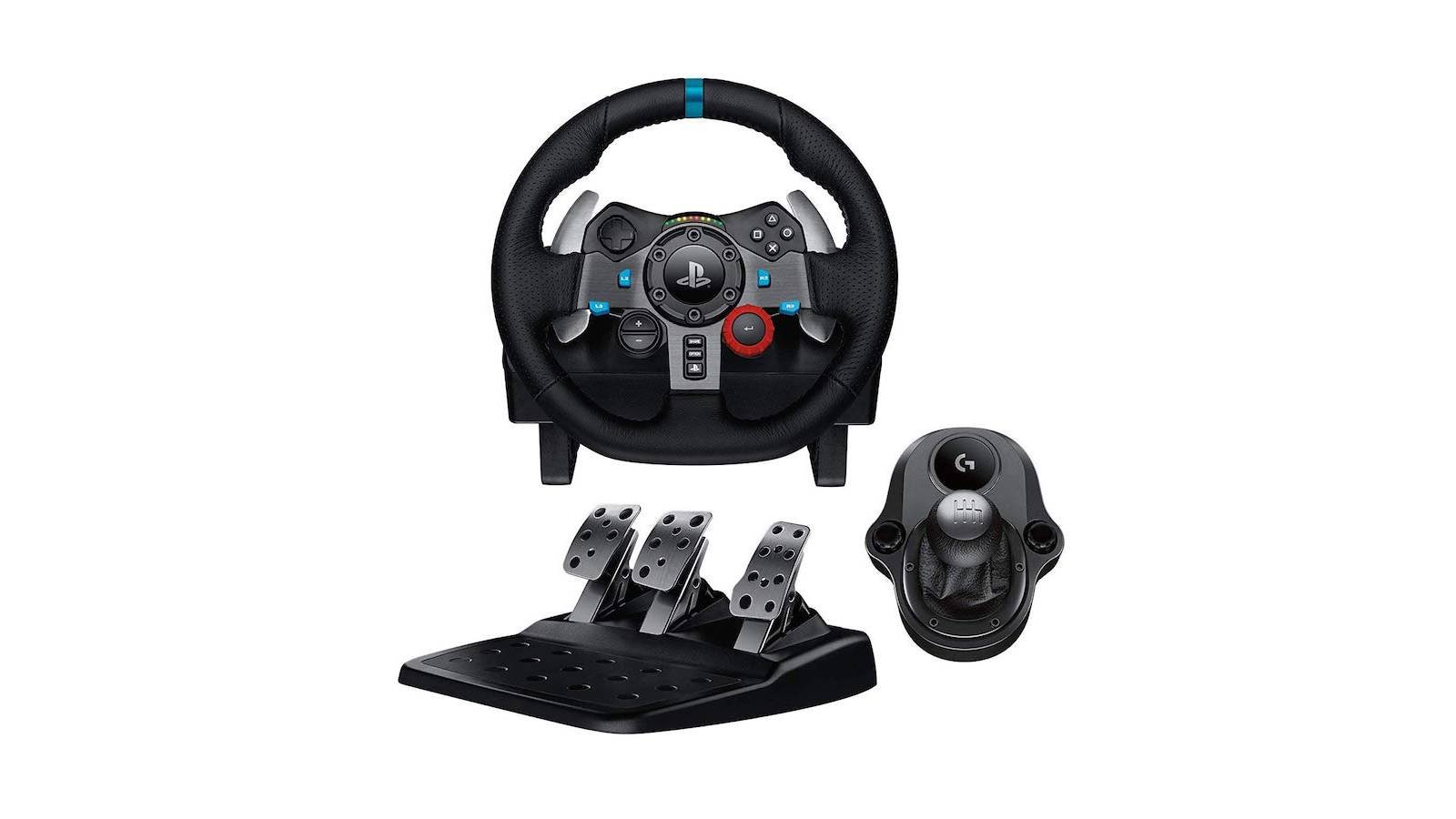 Un kit Logitech G29 complet pour des sensations de conduite assurées.