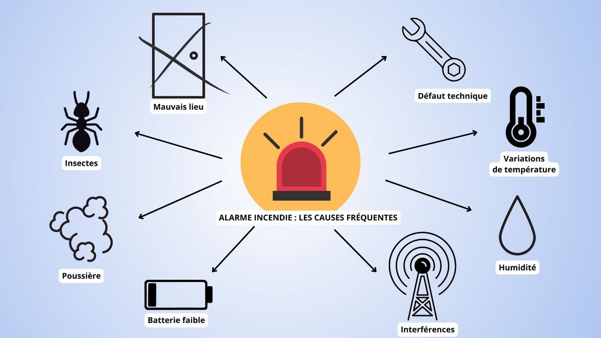 Les différents facteurs qui peuvent causer le déclenchement de votre alarme. ©Mia Ogouchi pour Clubic
