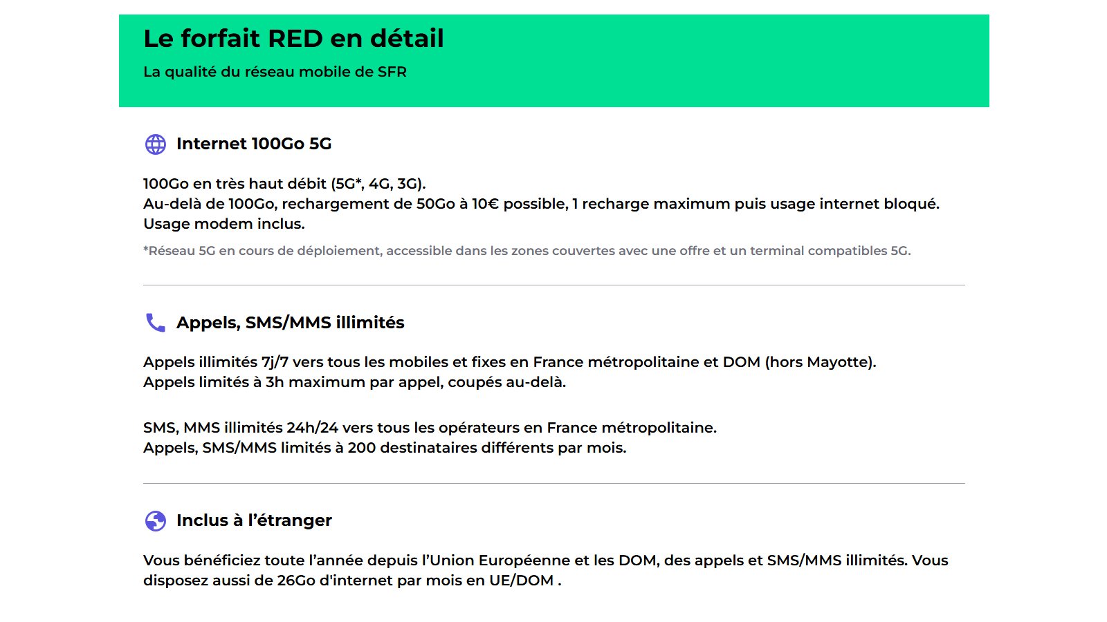 red by sfr specs