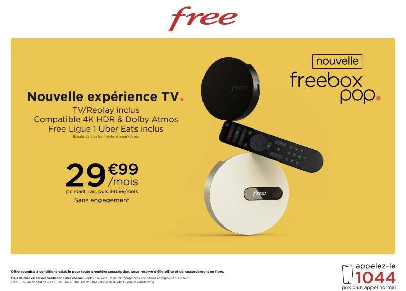 Freebox Pop campagne 2