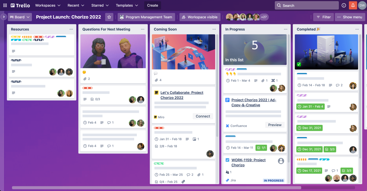 à compter du 8 avril, la version gratuite de Trello sera limitée à 10 collaborateurs © Atlassian