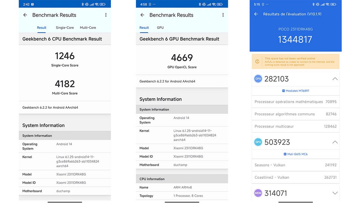 POCO X6 Pro benchmark