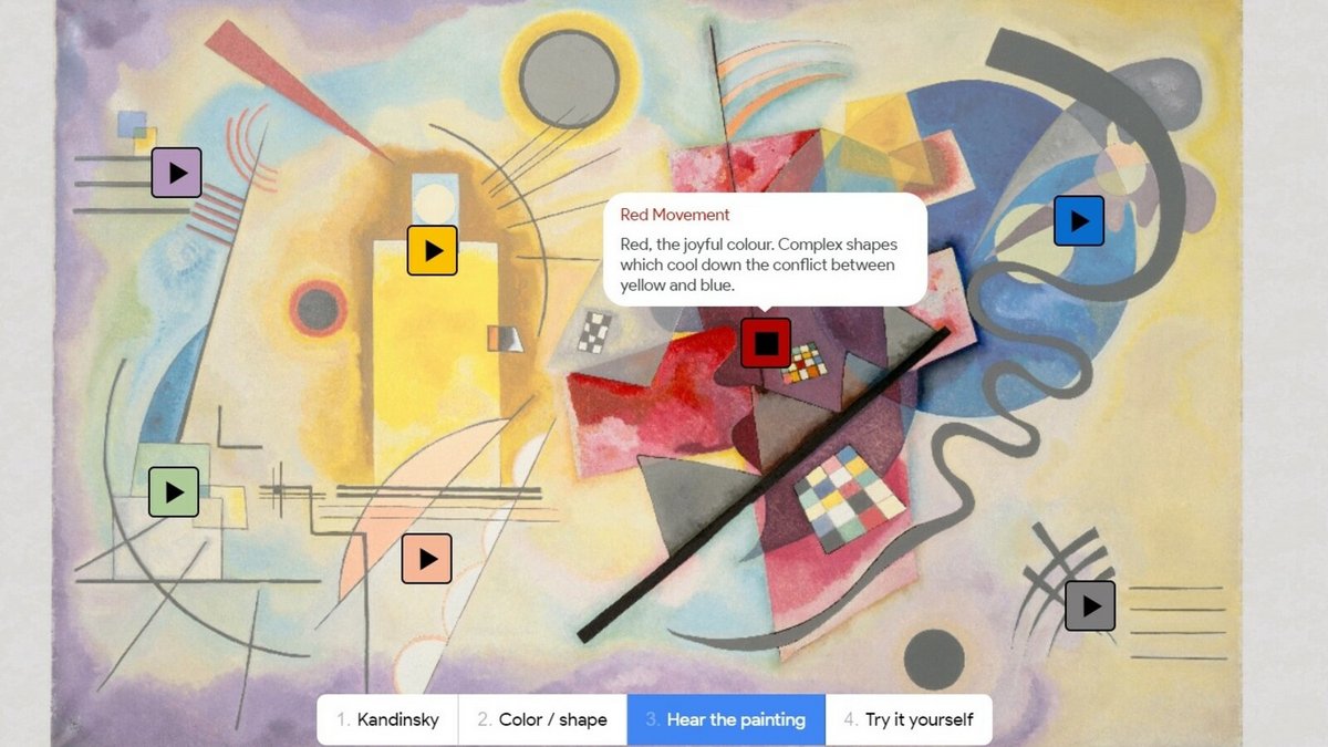 Capture d’écran © Centre Pompidou × Google Arts & Culture