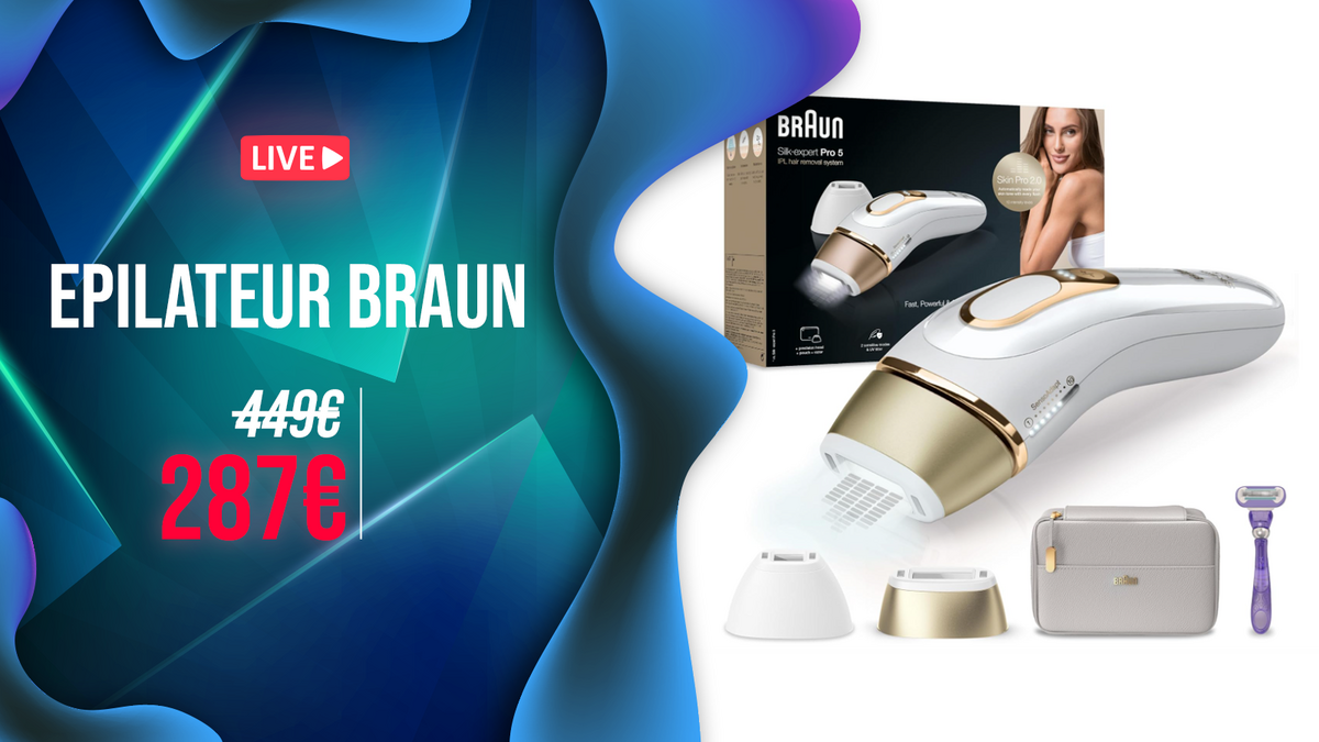 epilateur braun