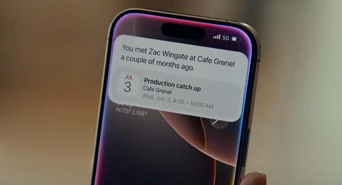 Des promesses qui datent de 2024 bientôt honorées ? ©Apple
