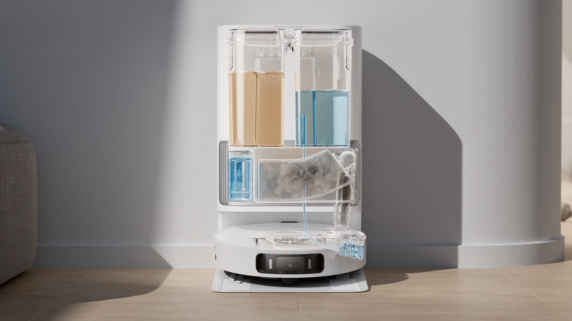 Une base complète pour le Dreame L40 Ultra AE © Dreame 