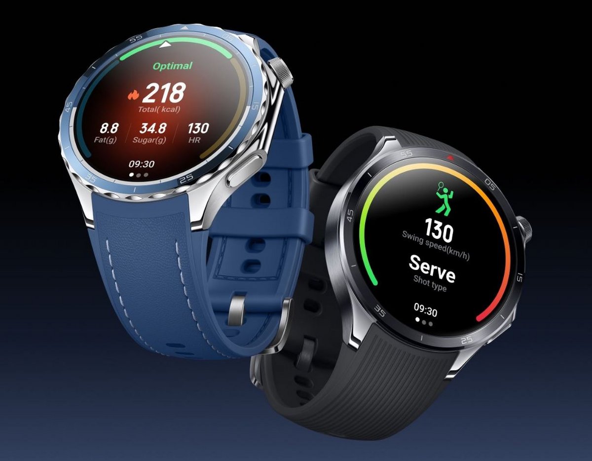 La montre propose un suivi métrique professionnel dans 11 sports (ski, tennis, course à pied, natation, badminton...) © Oppo