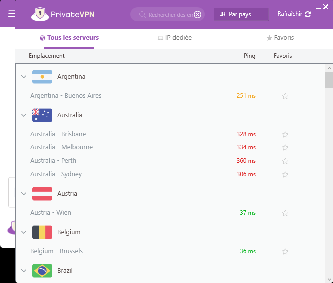 Private VPN - serveur