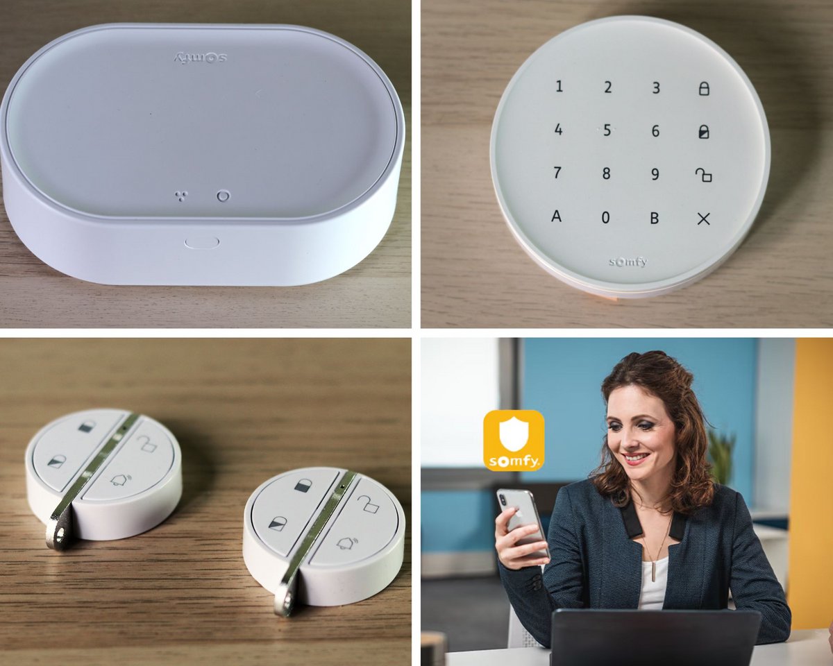 Home Alarm Advanced : un kit facile à utiliser / Source : Jean-Julien PERAUT pour Clubic / Somfy