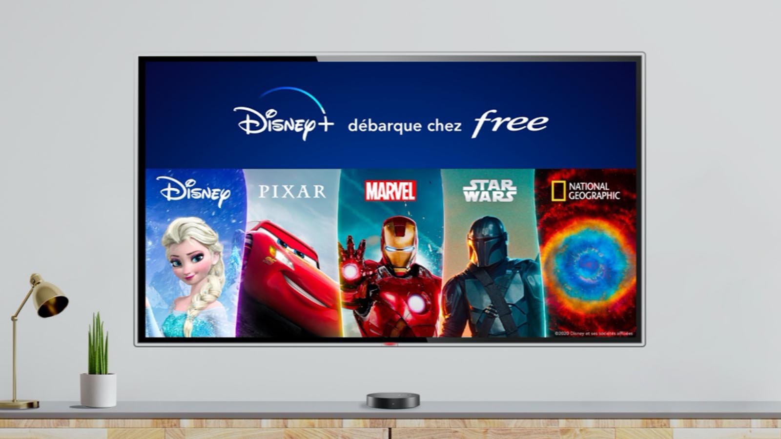 Disney+ Freebox