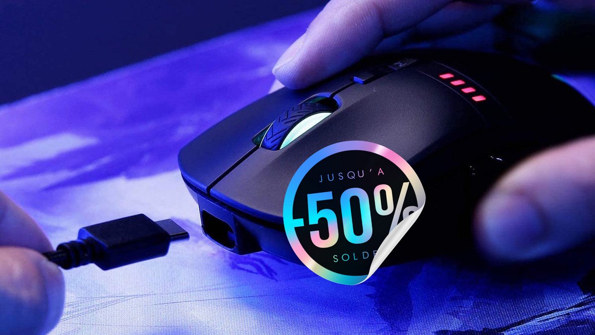 Offrez-vous une excellente souris gamer à un prix totalement cassé grâce aux Soldes Fnac !