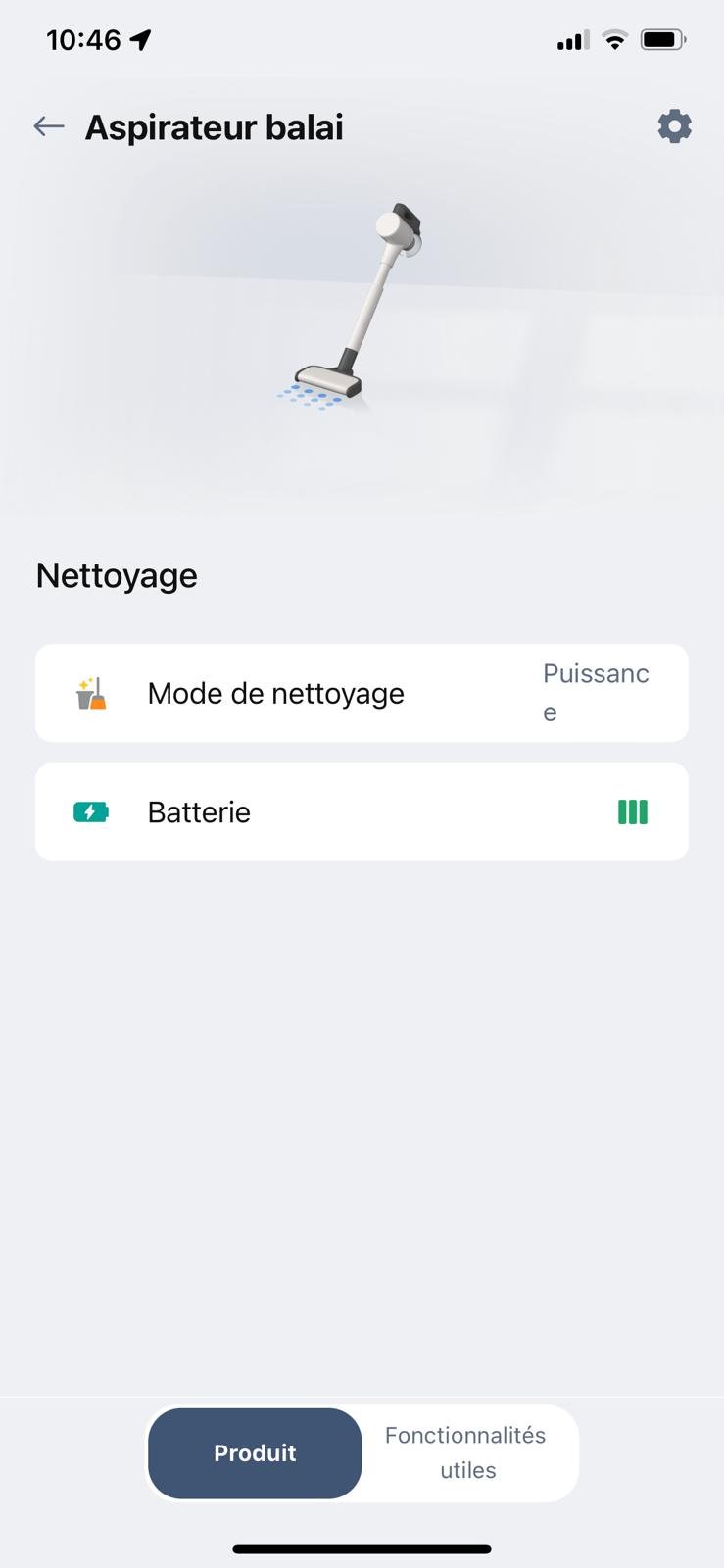 L'application sans grand intérêt à l'usage, qui donne l'impression de se substituer à un vrai retour numérique